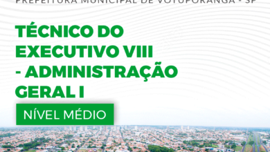 Apostila Técnico Administração Geral Votuporanga SP 2024