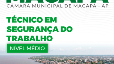 Apostila Técnico Segurança do Trabalho Câmara Macapá AP 2024