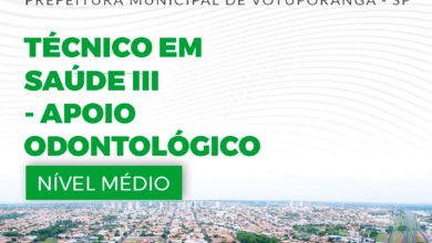 Apostila Técnico de Apoio Odontológico Votuporanga SP 2024