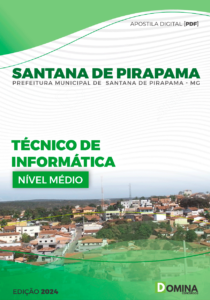 Apostila Técnico de Informática Santana de Pirapama MG 2024