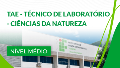 Apostila Técnico de Laboratório Ciências da Natureza IFTO 2024