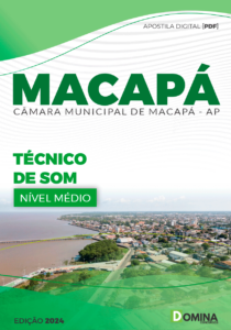 Apostila Técnico de Som Câmara Macapá AP 2024