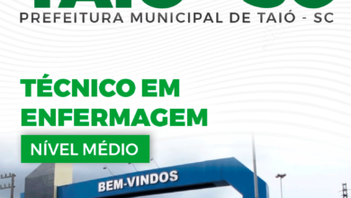 Apostila Técnico em Enfermagem Taió SC 2024