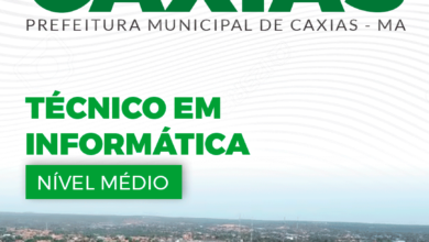 Apostila Técnico em Informática Caxias MA 2024