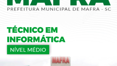 Apostila Técnico em Informática Mafra SC 2024