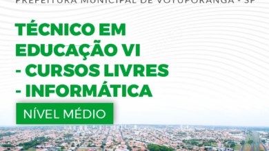 Apostila Técnico em Informática Votuporanga SP 2024