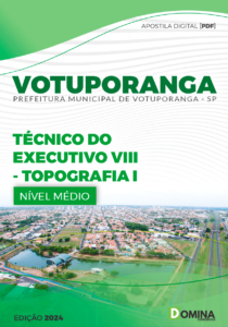 Apostila Técnico em Topografia Votuporanga SP 2024