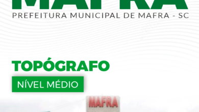 Apostila Topógrafo Mafra SC 2024