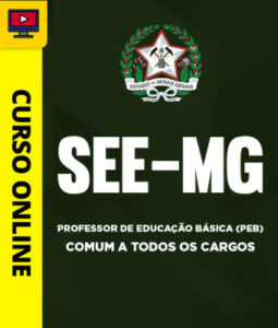 Curso SEE-MG – Professor de Educação Básica (PEB) – Comum a Todos os Cargos