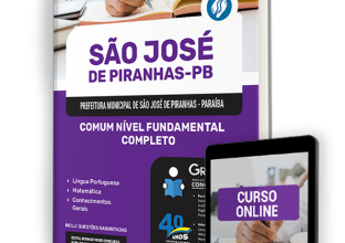 Apostila Prefeitura de São José de Piranhas – PB 2024 – Comum Nível Fundamental Completo