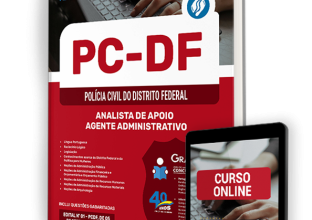 Apostila PCDF 2024 – Analista de Apoio às Atividades Policiais – Especialidade: Agente Administrativo