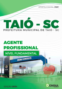 Apostila Agente Profissional Taió SC 2024