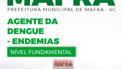 Apostila Agente da Dengue Endemias Prefeitura Mafra SC 2024