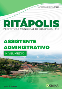 Apostila Assistente Administrativo Ritápolis MG 2024