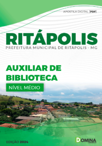 Apostila Auxiliar de Biblioteca Ritápolis MG 2024