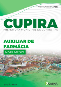 Apostila Auxiliar de Farmácia Cupira PE 2024