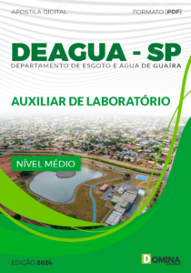 Apostila Auxiliar de Laboratório DEAGUA SP 2024