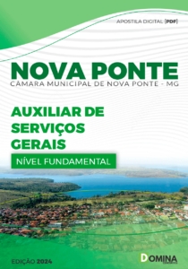 Apostila Auxiliar de Serviços Gerais Câmara Nova Ponte MG 2024