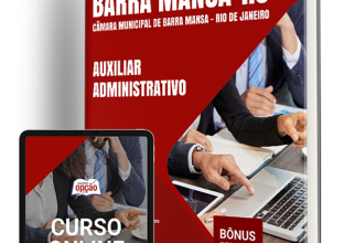 Apostila Câmara de Barra Mansa – RJ 2024 – Auxiliar Administrativo