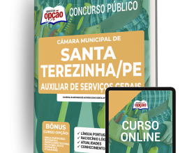 Apostila Câmara de Santa Terezinha – PE – Auxiliar de Serviços Gerais