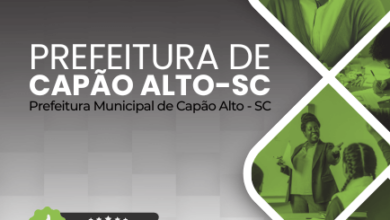 Apostila Educador Físico Capão Alto SC 2024