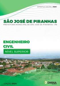 Apostila Engenheiro Civil São José de Piranhas PB 2024