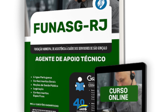 Apostila FUNASG-RJ 2024 – Agente de Apoio Técnico