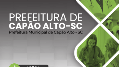 Apostila Farmacêutico Capão Alto SC 2024