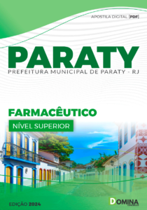 Apostila Farmacêutico Paraty RJ 2024