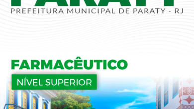 Apostila Farmacêutico Paraty RJ 2024