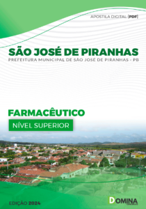 Apostila Farmacêutico São José de Piranhas PB 2024