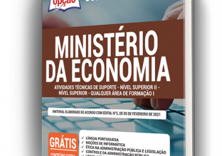 Apostila Ministério da Economia- Atividades Técnicas de Suporte – Nível Superior II – Nível Superior – Qualquer área de formação I