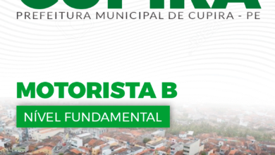 Apostila Motorista Cupira PE 2024