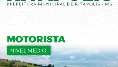 Apostila Motorista Ritápolis MG 2024