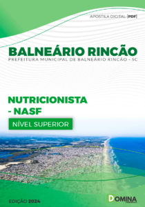 Apostila Nutricionista NASF Balneário Rincão SC 2024