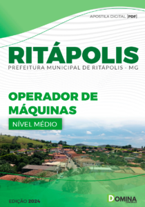 Apostila Operador de Máquinas Ritápolis MG 2024