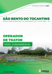 Apostila Operador de Trator São Bento do Tocantins TO 2024