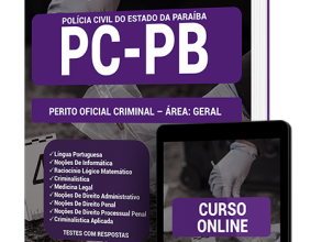 Apostila PC-PB – Perito Oficial Criminal – Área: Geral