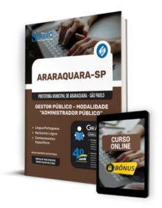 Apostila Prefeitura de Araraquara – SP 2024 – Gestor Público – Modalidade: Administrador Público