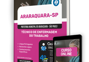 Apostila Prefeitura de Araraquara – SP 2024 – Técnico de Enfermagem do Trabalho