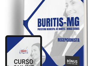 Apostila Prefeitura de Buritis – MG 2024 – Recepcionista