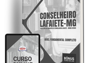 Apostila Prefeitura de Conselheiro Lafaiete – MG 2024 – Nível Fundamental Completo