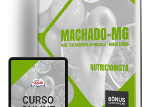 Apostila Prefeitura de Machado – MG 2024 – Nutricionista