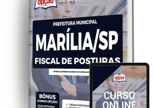 Apostila Prefeitura de Marília – SP – Fiscal de Posturas