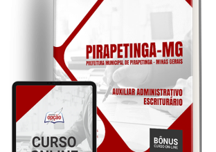 Apostila Prefeitura de Pirapetinga – MG 2024 – Auxiliar Administrativo/Escriturário