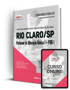 Apostila Prefeitura de Rio Claro – SP – Professor de Educação Básica I – PEB I