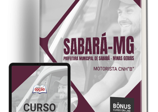 Apostila Prefeitura de Sabará – MG – Motorista CNH B