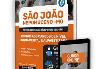 Apostila Prefeitura de São João Nepomuceno – MG 2024 – Comum aos Cargos de Nível Fundamental e Alfabetizado