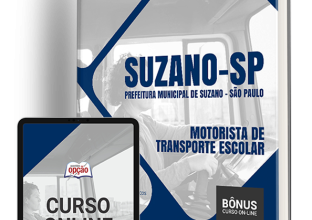 Apostila Prefeitura de Suzano – SP 2024 – Motorista de Transporte Escolar