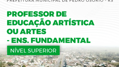 Apostila Professor de Arte Pedro Osório RS 2024